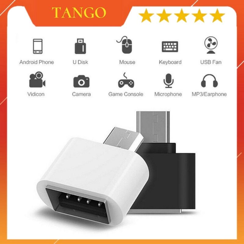 OtG micro usb chuyển đổi dữ liệu và cắm cắm các thiết bị ngoại vi.