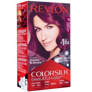 Thuốc Nhuộm Tóc Revlon Số 34 Màu Tím Sẫm, 100% Chính Hãng. vov567 Cung Cấp Và Bảo Trợ.