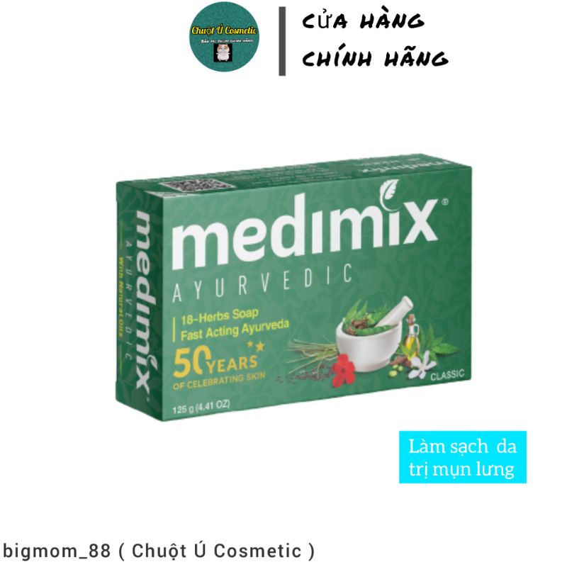 Xà bông tắm Medimix loại sạch mụn lưng