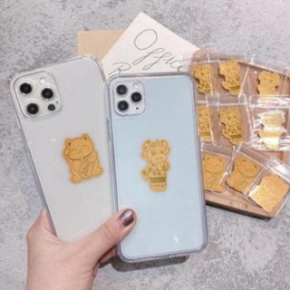 LÁ VÀNG MÈO, TRÂU  THẦN TÀI ĐỂ TRONG ỐP ĐIỆN THOẠI VÍ TIỀN MANG TÀI LỘC ⚡Phụ Kiện Điện Thoại⚡️