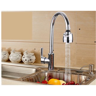 Đầu gắn vòi nước bồn rửa chén thiết kế linh hoạt ( vòi bạc)