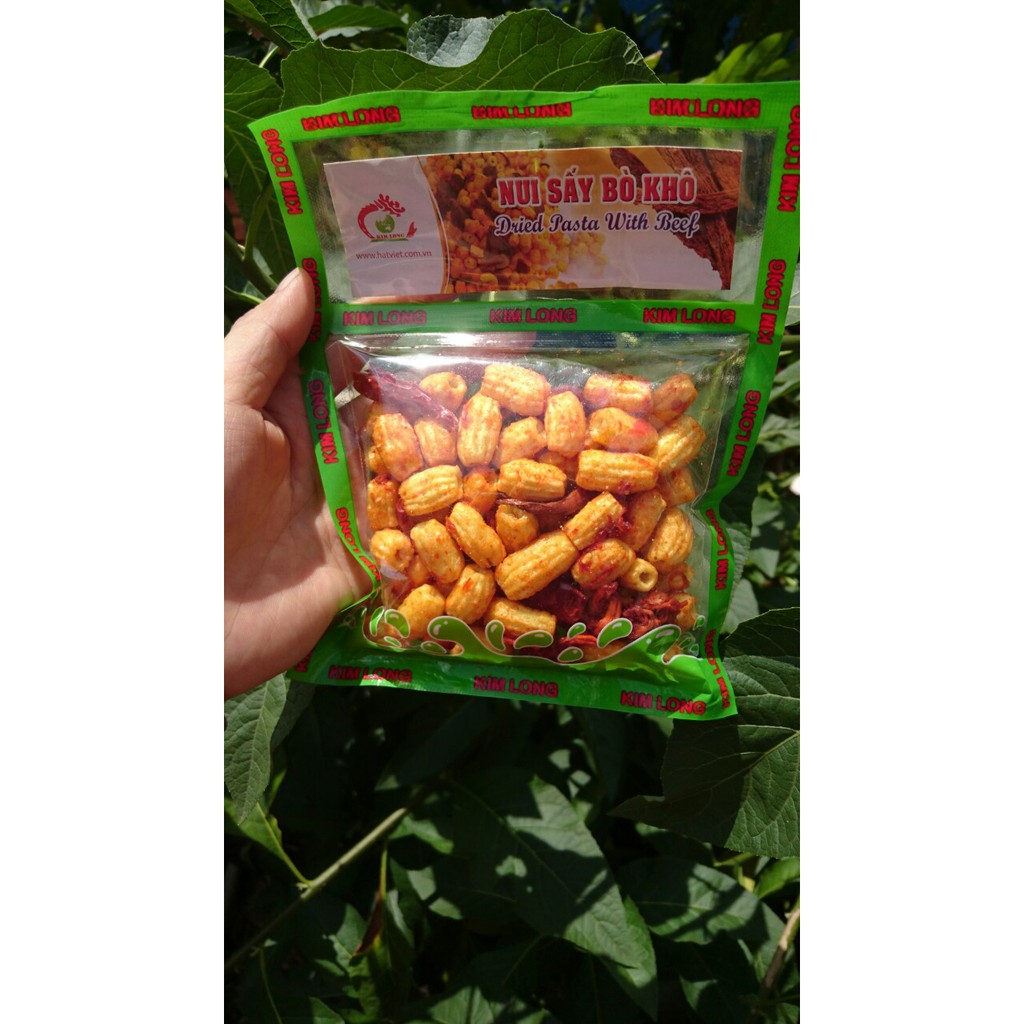 Nui sấy bò lá chanh