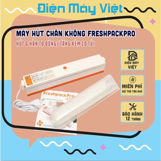 [Hàng Nội Địa] Máy hút chân không Fresh Pack Pro, Máy hút chân không kiêm hàn miệng túi thực phẩm cao cấp