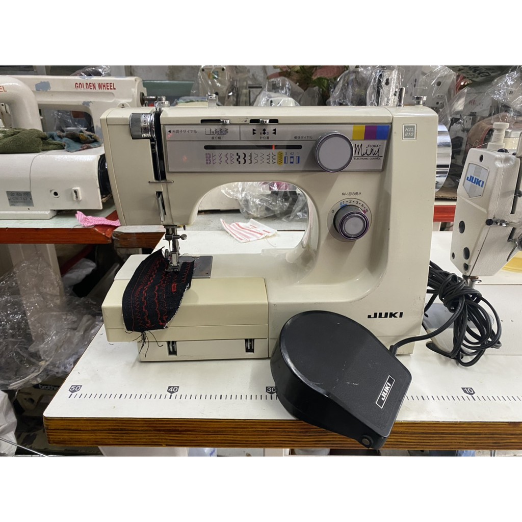 MÁY MAY GIA ĐÌNH ĐA NĂNG JUKI NỘI ĐỊA XÀI BÀN GA