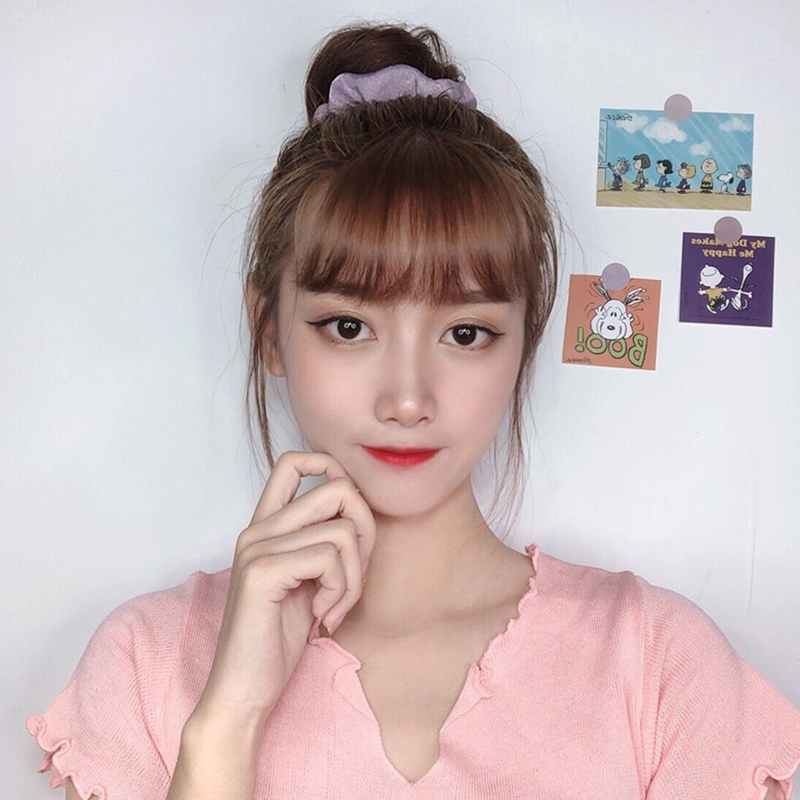 Dây cột tóc phong cách retro đơn giản thời trang cho nữ