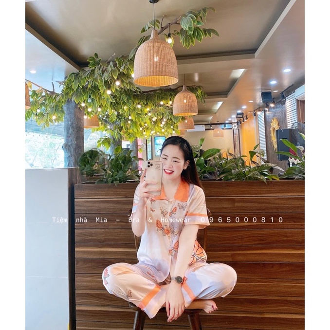 Tiệm nhà Mia - Pyjama gấu cổ sen dễ thương