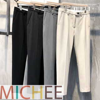 Quần âu nam MICHEE chất vải tuyết mưa ,co giãn 4 chiều dáng ôm body chống nhăn | BigBuy360 - bigbuy360.vn