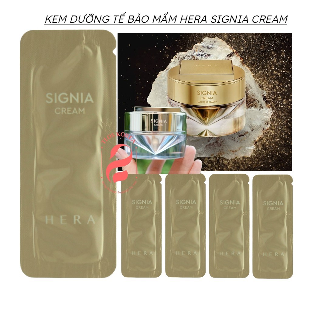 Gói Kem Dưỡng Hera Signia Cream giúp tái tạo trẻ hóa toàn diện và ngăn ngừa lão hóa da hiệu quả