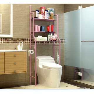 Kệ sắt để đồ sau bồn vệ sinh