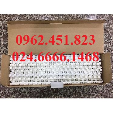 1 hộp LÒ XO NHỰA, GÁY XOẮN ĐÓNG SỔ, LÒ XO GÁY XOẮN NHỰA FFG các cỡ
