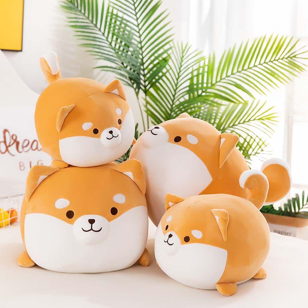 Chó Corgi Nhồi Bông Mềm Mại Đáng Yêu REBUY1