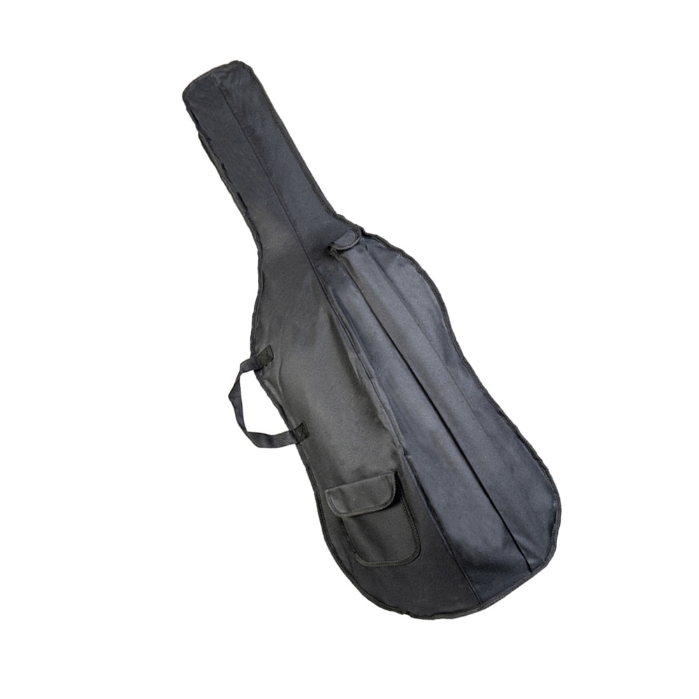 Portable 4/4 & 3/4 Cello Gig Carrying Bag Case Backpack Adjustable Shoulder Strap Black