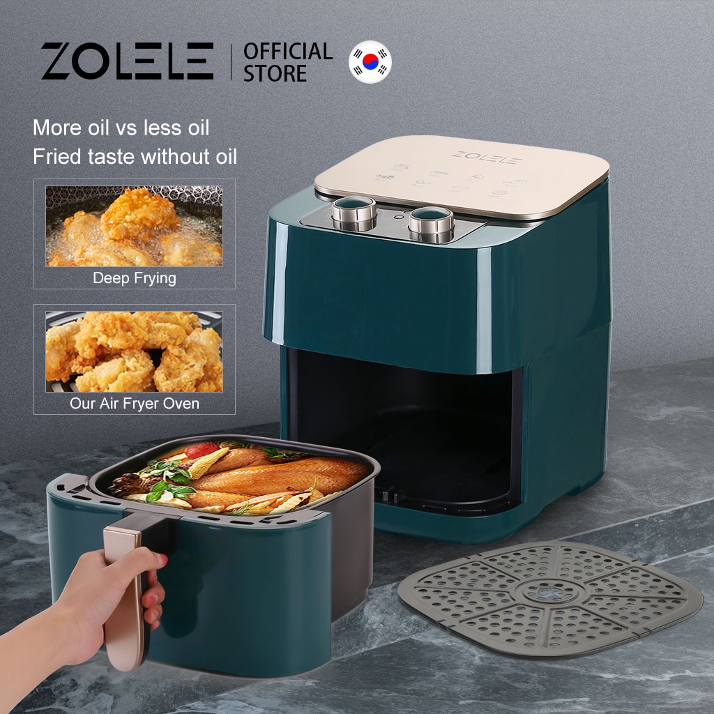 [Mã BMBAU300 giảm 10% đơn 499K] Nồi chiên không khí đa chức năng ZOLELE Zaoo2 6.5L