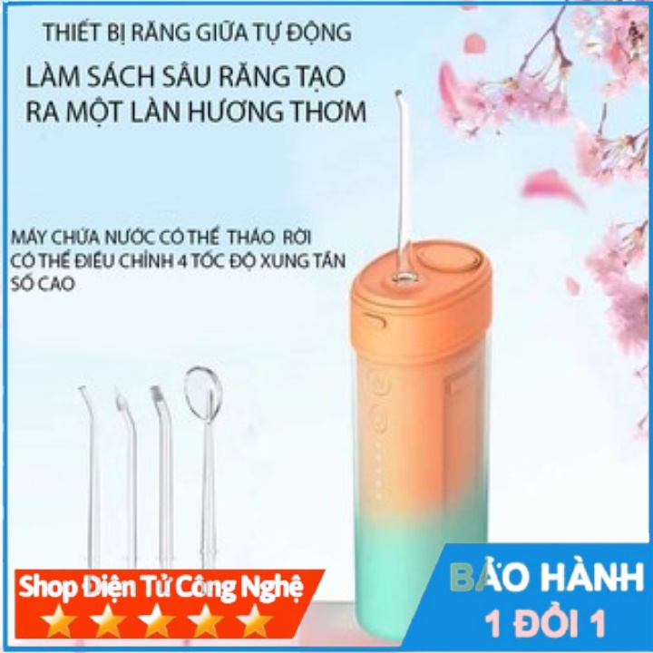 Máy tăm nước cầm tay, máy tăm nước gấp gọn Oral- hàng nội địa