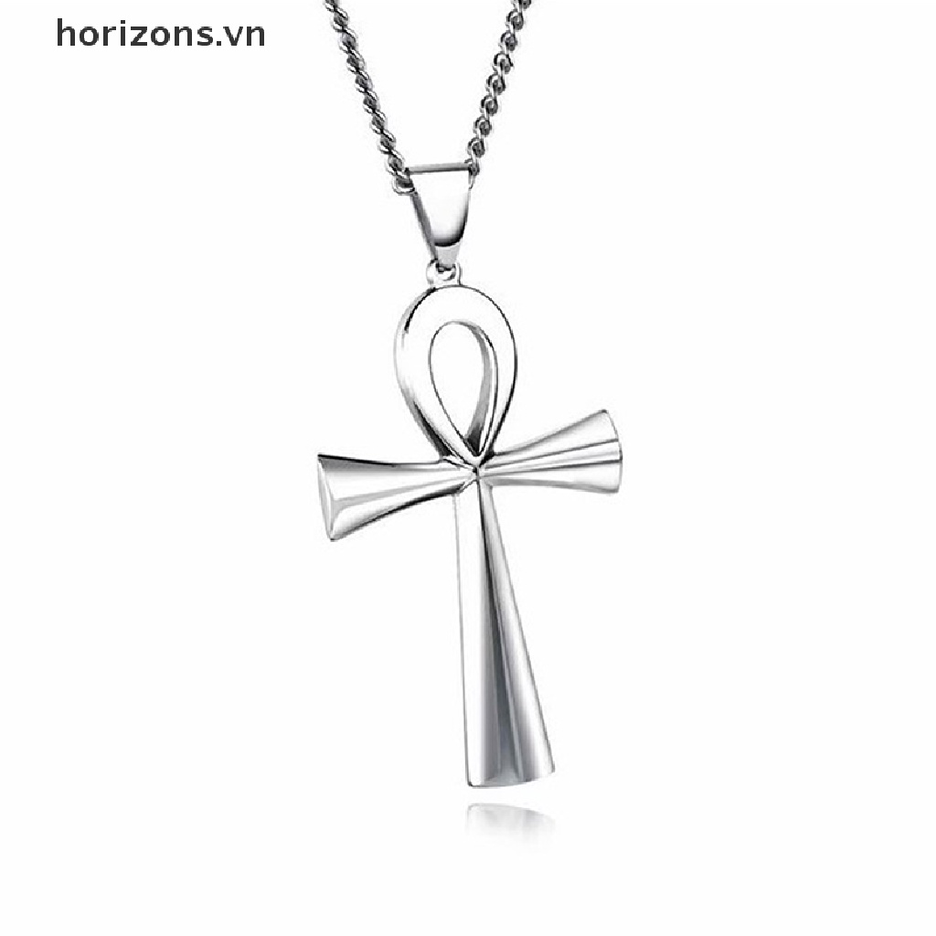Dây Chuyền Mặt Đá Ai Cập Ankh Crucifix