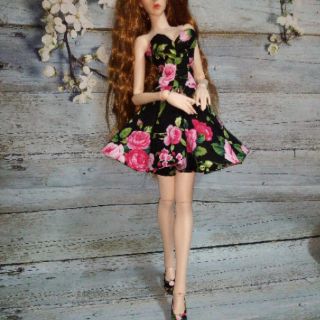 Đầm bjd 1/3 kèm giầy