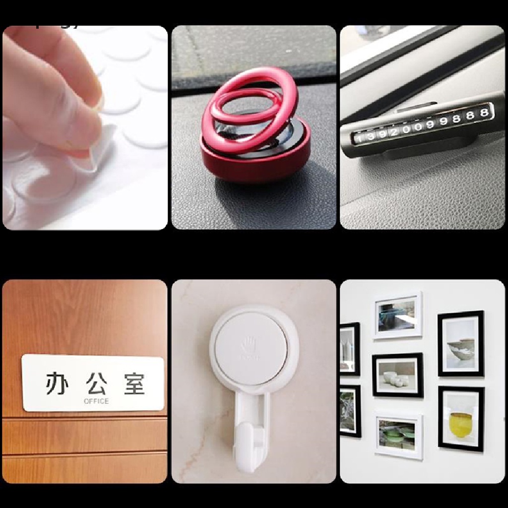 Cuộn Băng Keo Hai Mặt Hình Tròn 3d