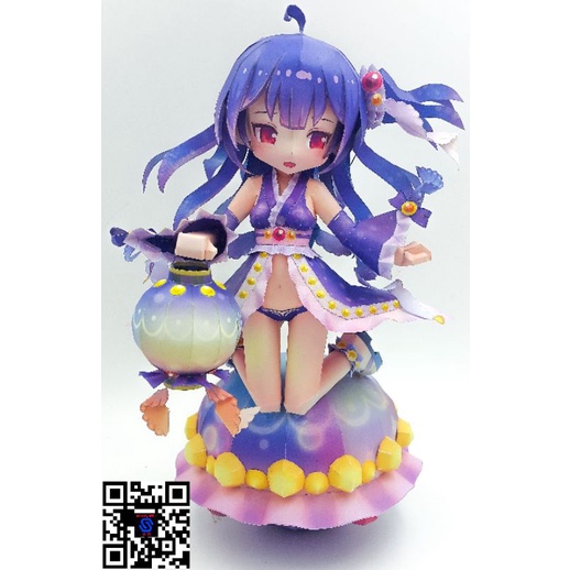 Mô hình giấy Noa sitting [Shironeko]