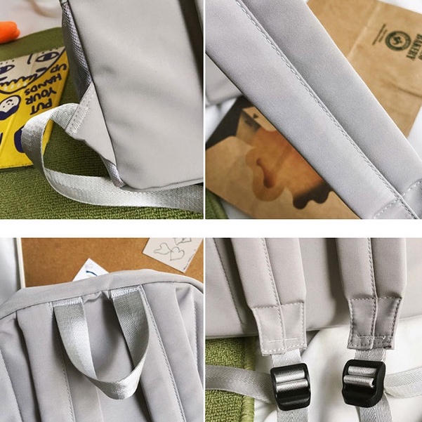 Balo nam nữ đi học giá rẻ đẹp ZIME cặp nam nữ thời trang ulzzang phong cách đeo vai trẻ trung