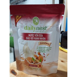 50 Gói Nước yến sữa đậu đỏ hạnh nhân Dailynest