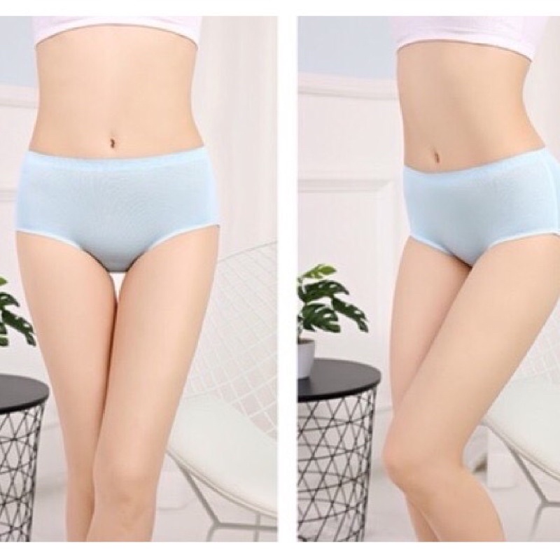Quần lót đúc nữ thun lạnh không đường may/quần lót đúc su