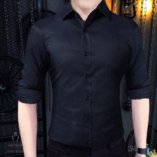 Áo sơ mi lụa nam dài tay hàn quốc cao cấp đẹp giá rẻ 2021