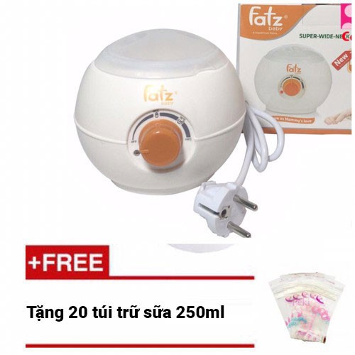 BQShop Máy hâm sữa Fatz cổ siêu rộng bảo hành 12 tháng