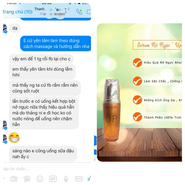 Serum NỞ NGỰC UP | BigBuy360 - bigbuy360.vn