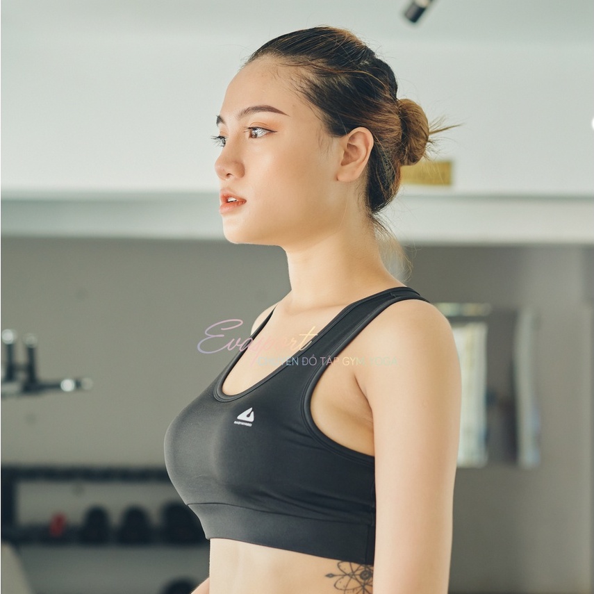 Áo Bra Tập Gym, Áo Ngực Tập Yoga, Thể Thao Mặc Tôn Dáng, Tôn Vòng Ngực Vải Cao Cấp EvaSprort