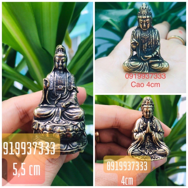 Tượng đồng phật bà quan âm ( 3 mẫu )