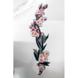 Hoa thêu nổi 3D trang trí may lên áo cao cấp