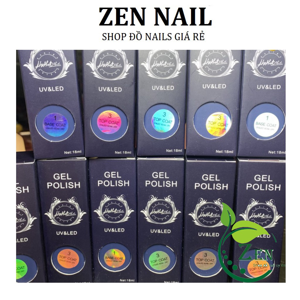 Sơn Base Top Cứng móng mỹ Ruby gel polish 18ml