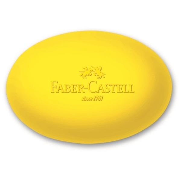 Gôm Grip Oval Faber-Castell-189020P - Màu Vàng