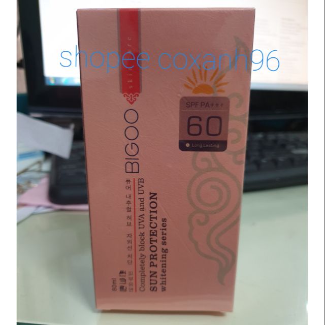 Kem chống nắng Bigoo 80ml
