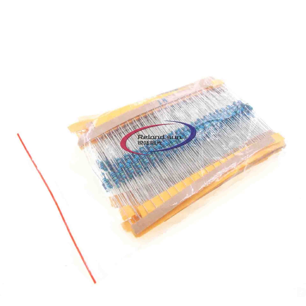Bộ 600 Điện Trở Màng Kim Loại 30 Loại 1/4W 1% 1K 10K 100K 220ohm