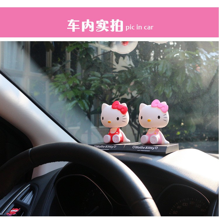 Mô Hình Hello Kitty Lắc Đầu Trang Trí Xe Hơi