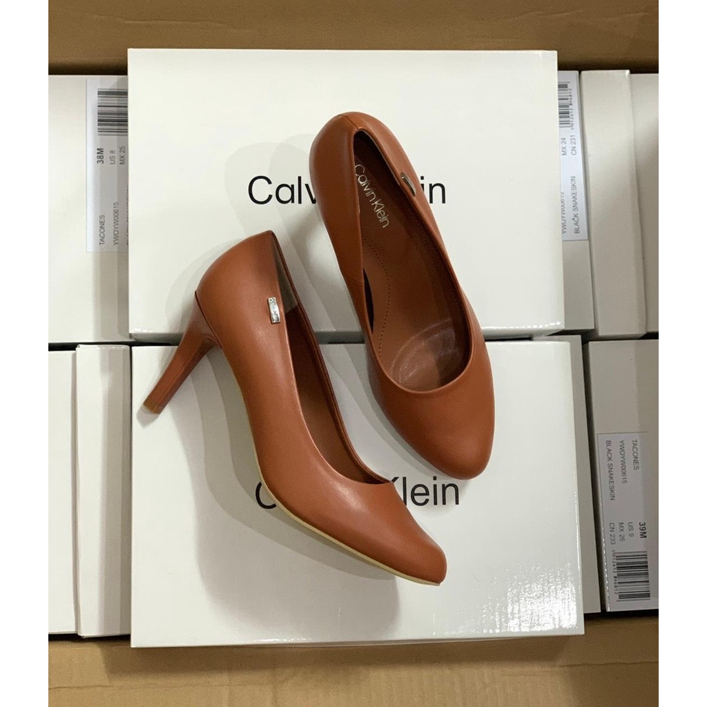 Giày CK da trơn 9cm