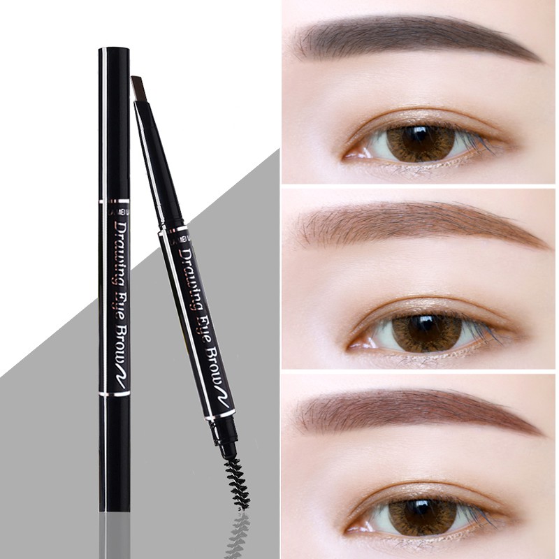 Chì Kẻ Mày Lameila Double Effect hai đầu chống nước bút chì kẻ mày nội địa Trung ZD-EP03 | BigBuy360 - bigbuy360.vn