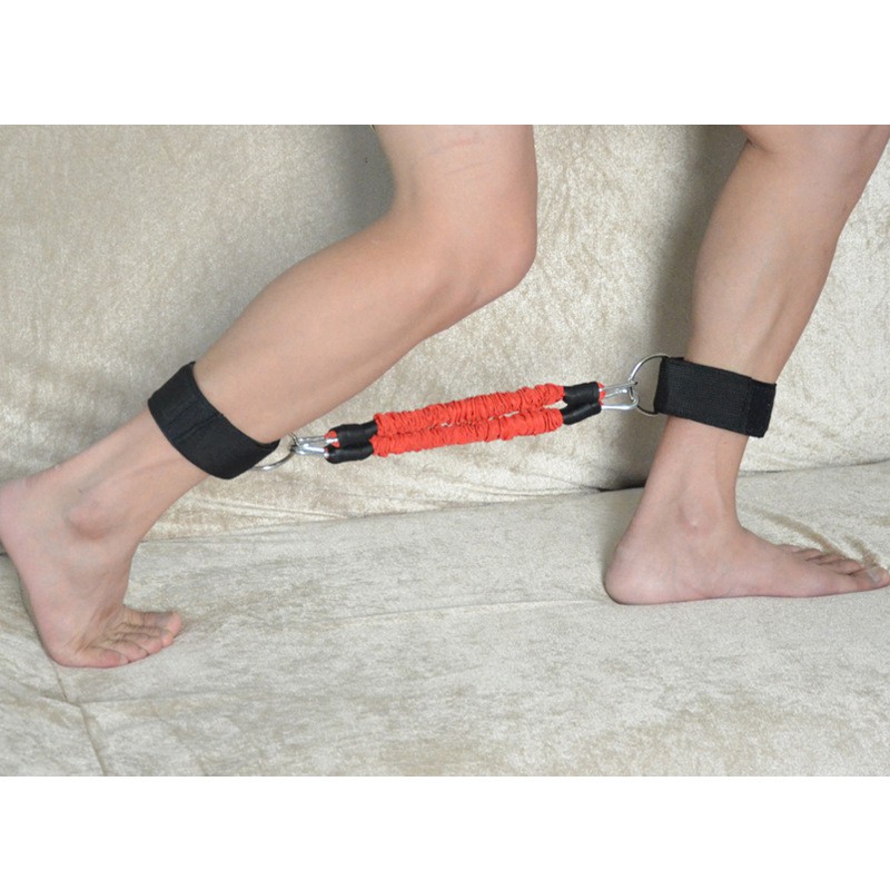 New Stock Leg Resistance Tension Band Leg Training Exercise for Fitness Red