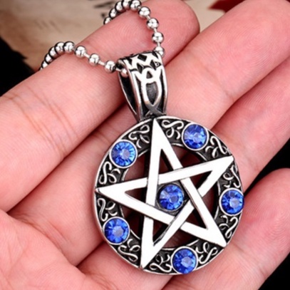 Vòng cổ Mặt Ngôi Sao Năm Cánh Đính Đá Thời Trang