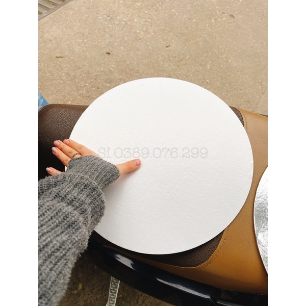 Đế bánh sinh nhật, đế ép 2 mặt size 30