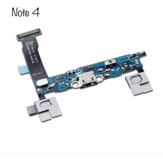 Chân sạc liền bo mạch Galaxy Note 4