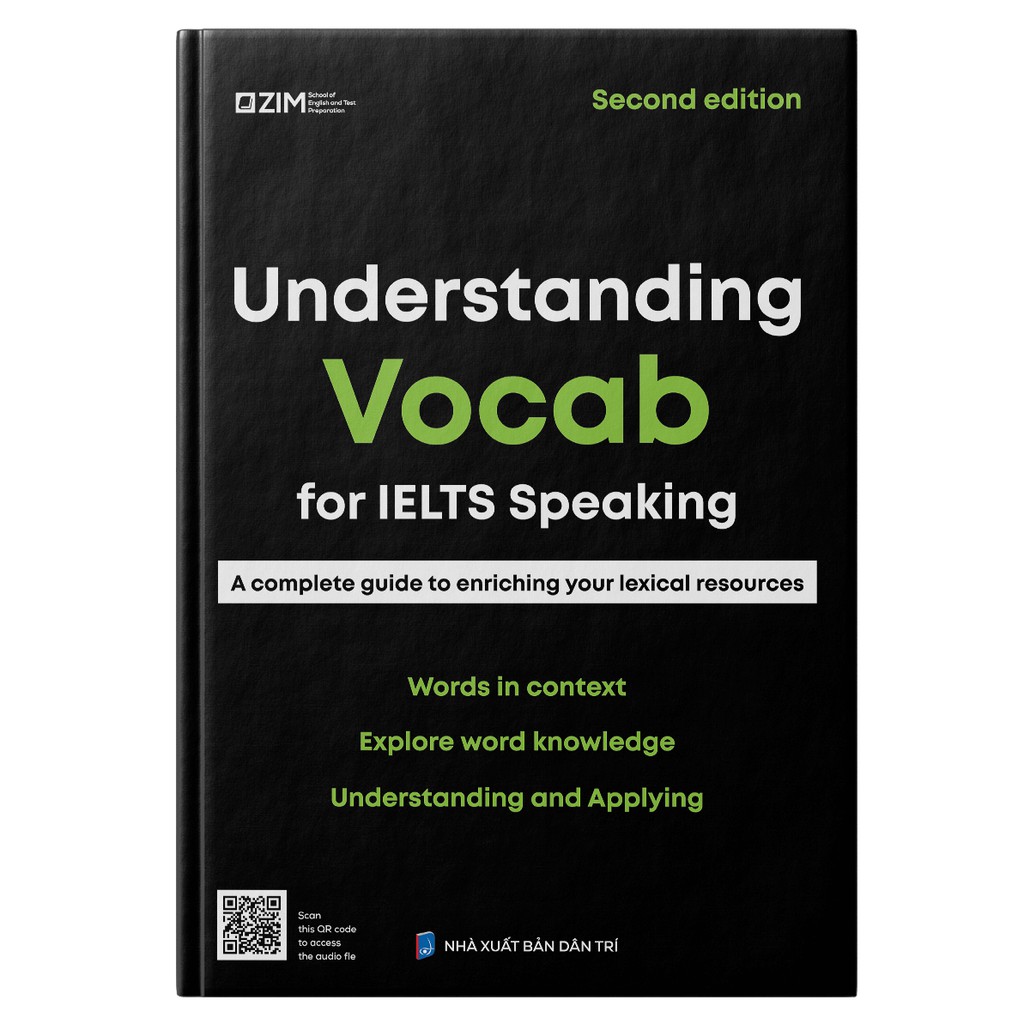 Sách - Understanding Vocab for IELTS Speaking 2nd Edition - Từ vựng cho 16 chủ đề trong bài thi IELTS Speaking