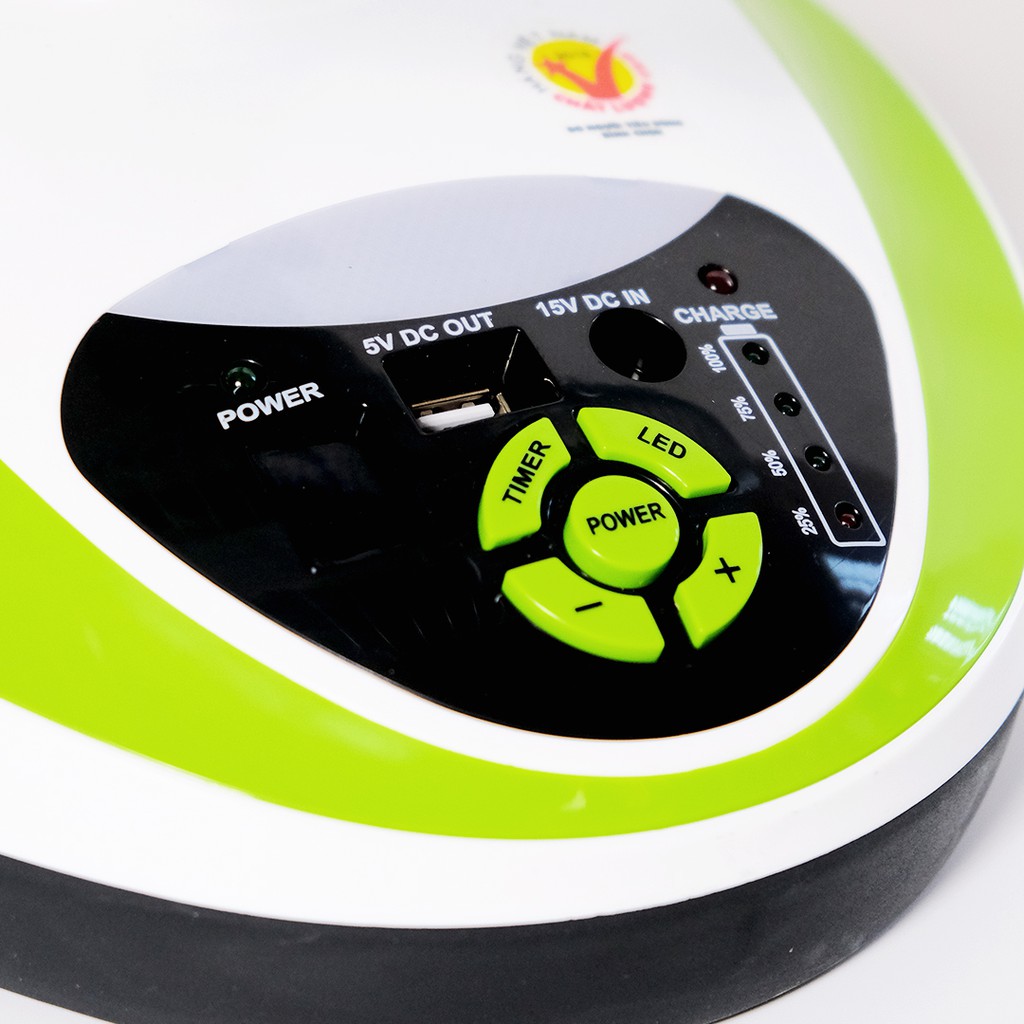 Quạt sạc tích điện để bàn AC&DC 16 inch Honjianda FL316 - có đèn LED hỗ trợ cúp điện | BigBuy360 - bigbuy360.vn