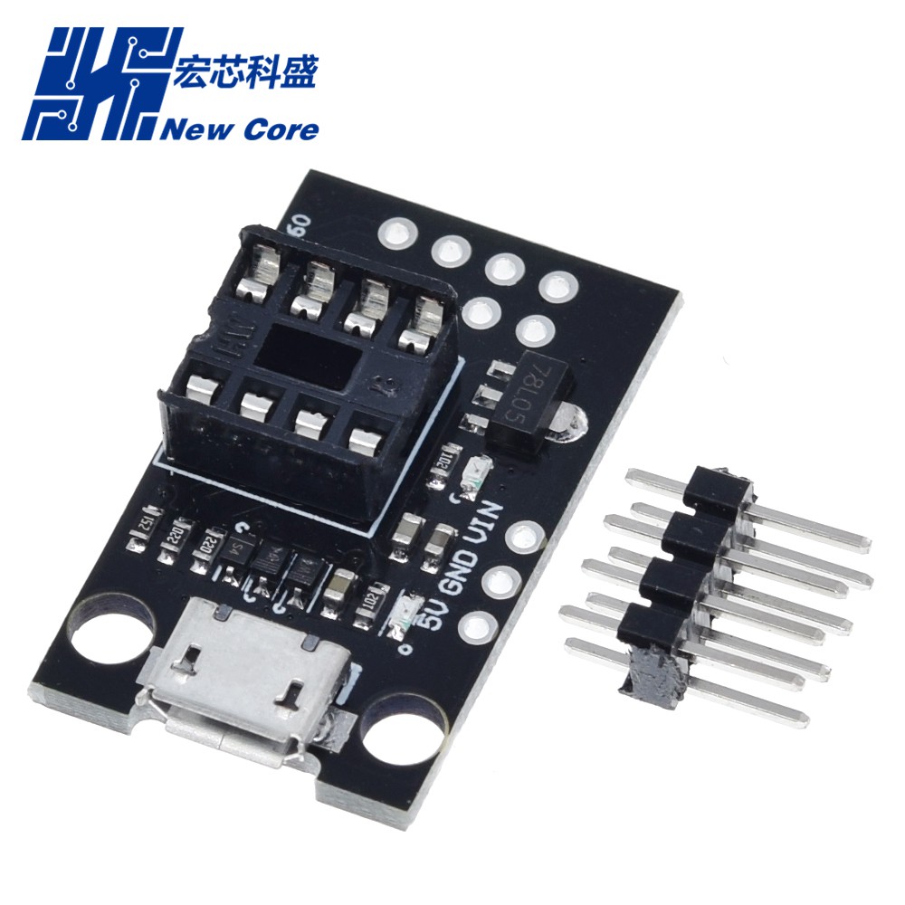 Bảng Mạch Phát Triển Attiny13a / Attiny25 / Attiny45 / Attiny85