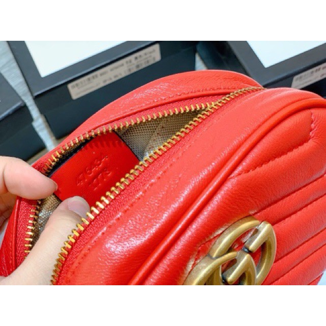 Túi GUCCI BELT BAG SUPER VIP‼️ fullbox , túi vải , card màu đỏ đeo hông bao tử
