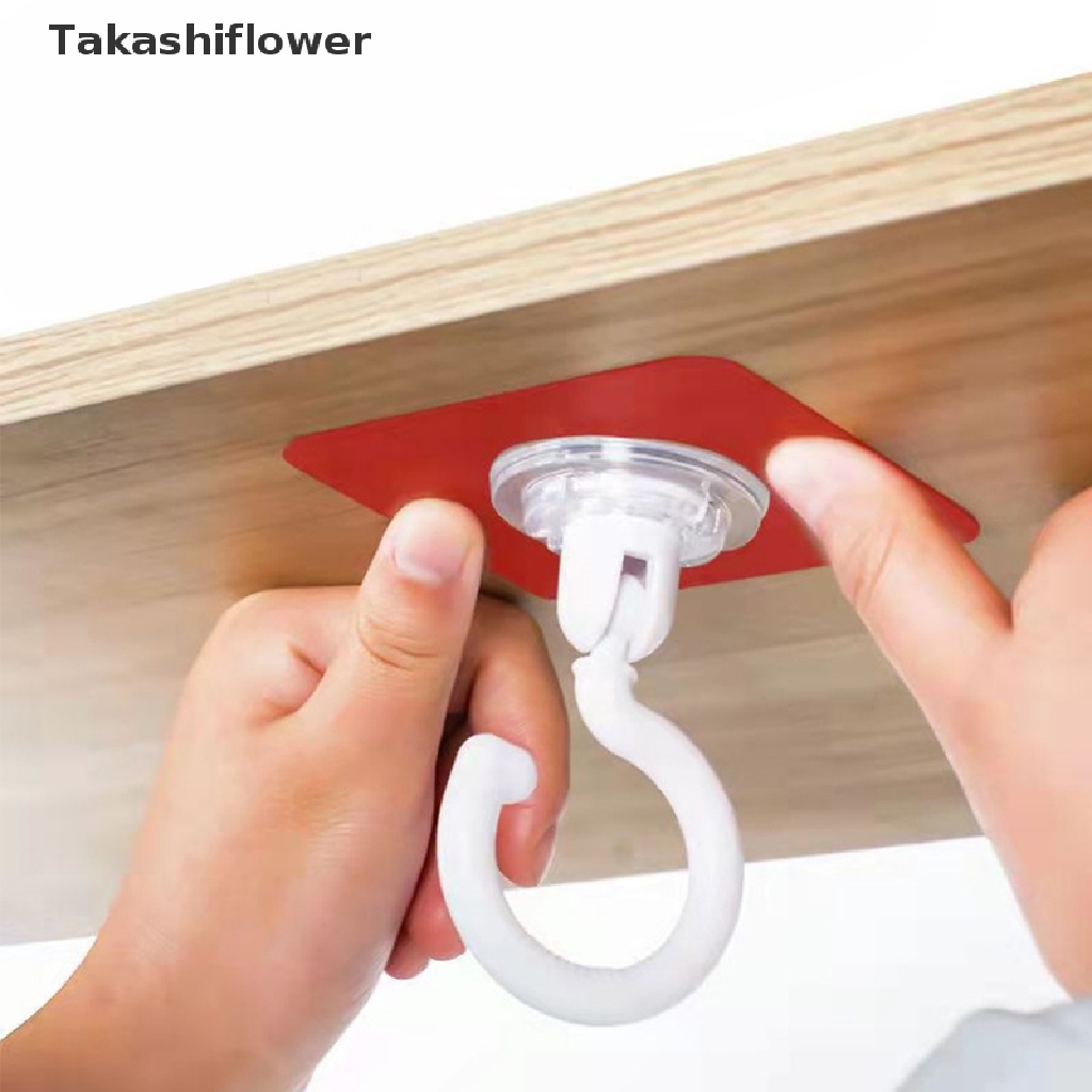 Móc Treo Đồ Dán Tường / Cửa Xoay 360 Độ Tiện Dụng Cho Nhà Bếp