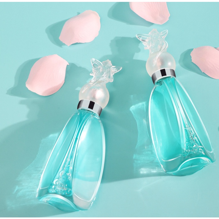 Nước Hoa Nữ Hình Cô gái Hoa Hồng Xanh Xinh Đẹp Quyến Rũ Món Qùa Tặng Cho Phái Đẹp 50ml