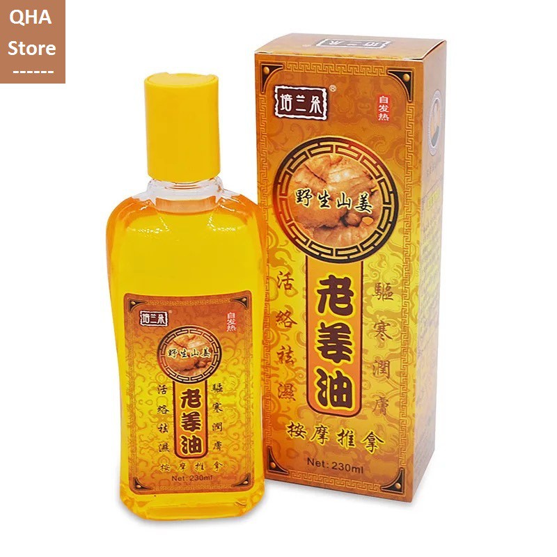 ✈️ Tinh dầu Gừng massage body