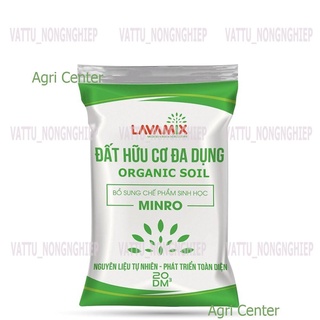 ĐẤT HỮU CƠ ĐA DỤNG ORGANIC SOIL (20dm3) tự nhiên giàu dinh dưỡng bổ sung đầy đủ và cân đối các thành phần dinh dưỡng